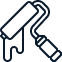 Illustration representing home improvement services
