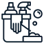 Icon representing professional handyman tools and services